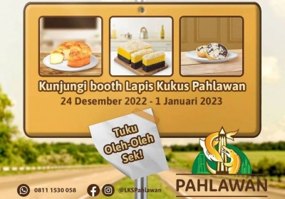 Lapis Kukus Pahlawan kini lebih dekat